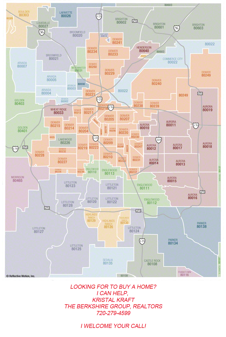 Denver zip code map d kk Colorado Listing Agent Sell Your Colorado Home